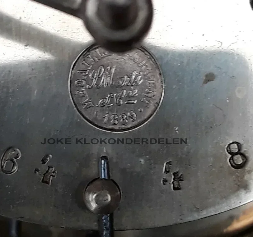 = Pendule uurwerk = Samuel Marti =44725 - Afbeelding 6