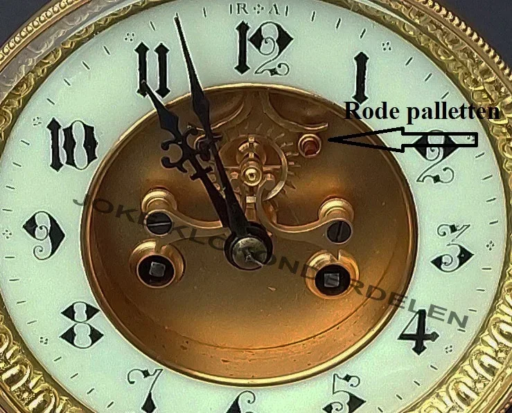 = Pendule uurwerk = Brocot = 45785 - Afbeelding 3