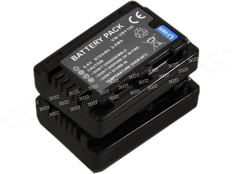 Battery Replacement for PANASONIC 3.6V 970mAh/3.5WH - 0