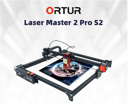 ORTUR Laser Master 2 Pro S2 SF 5.5W Laser Engraver Cutter, - 1