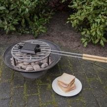 Tosti ijzer , tuinhaard , tosti - 6