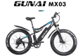 GUNAI MX03 Electric Bicycle 1000W 48V 17Ah Battery - 1 - Thumbnail