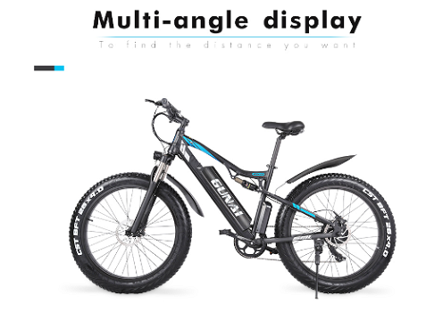 GUNAI MX03 Electric Bicycle 1000W 48V 17Ah Battery - 2