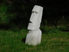 tuinbeeld moai