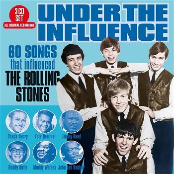 Under The Influence: 60 Songs That Influenced The Rolling Stones (3 CD) Nieuw/Gesealed - 0
