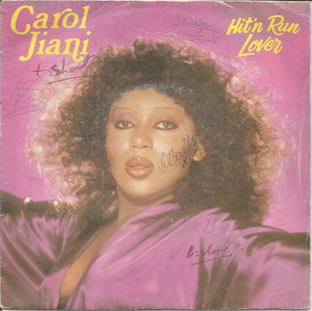 Carol Jiani ‎– Hit 'N Run Lover (1981) - 0