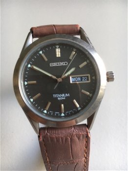 SEIKO TITANIUM HORLOGE - 1