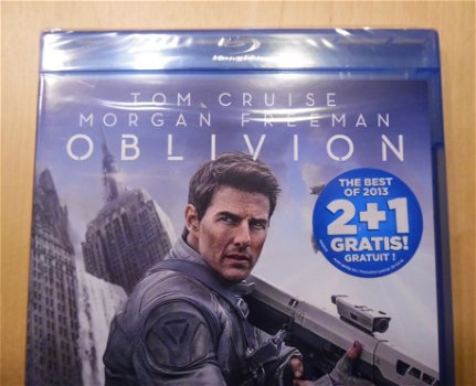 Te koop de nieuwe Blu-ray Oblivion met Tom Cruise (geseald). - 2