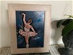 Olieverf Schilderij Ballet Danseres - 4 - Thumbnail