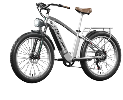 Shengmilo MX04 26*3.0 Inch Fat Tire Electric Moped Bike - 1