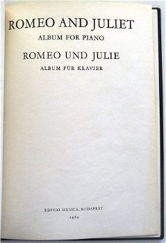 [binding] Romeo and Juliet. Album for Piano - Fraaie band - 2