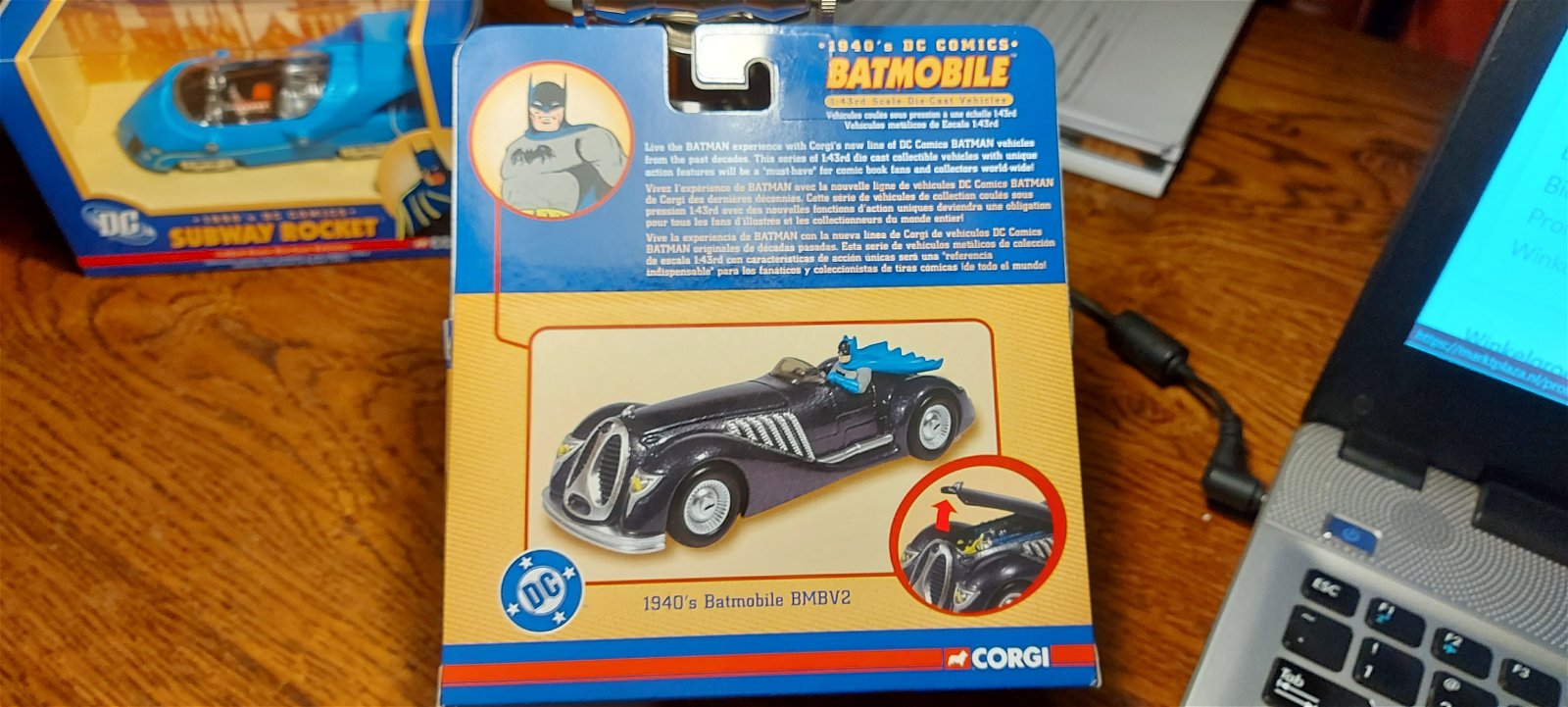 GERESERVEERD - Batmobile - 1940's - BATMAN DC-Comics - Afbeelding 2