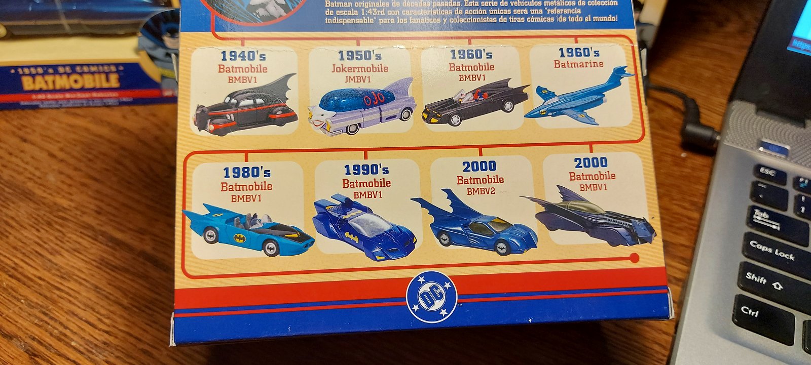 Batmobile - BATMAN, 1980's DC Comics - Afbeelding 2