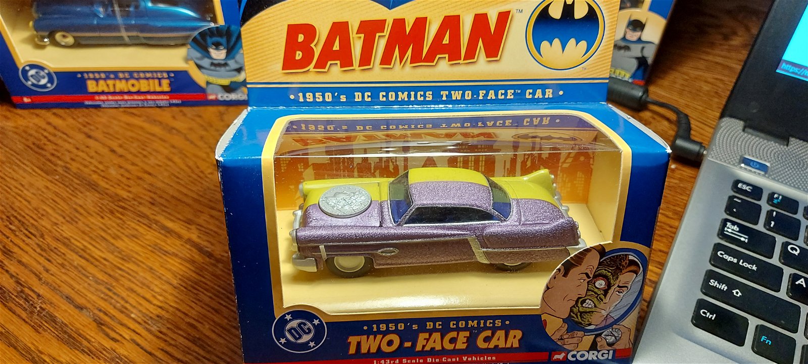BATMAN 1950's - DC Comics TWO-FACE CAR - nr. 1
