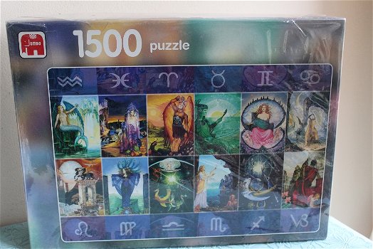 Puzzle Star Signs - Zodiac Fantasie - 1500 stukjes - 0