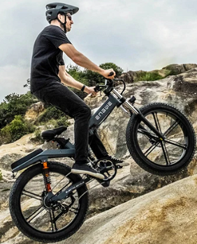 ENGWE X26 Electric Bike 26*4.0 Inch Fat Tires 50Km/h Max - 1