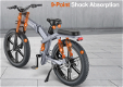 ENGWE X26 Electric Bike 26*4.0 Inch Fat Tires 50Km/h Max - 2 - Thumbnail