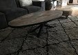 ovale salontafel , hout - 3 - Thumbnail