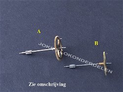 = Voorslagrad = Franse pendule = 48352