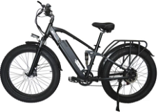 CMACEWHEEL TP26 Full Suspension Electric Mountain Bike