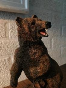 beeld van beer , kado - 0