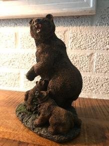 beeld van beer , kado - 6