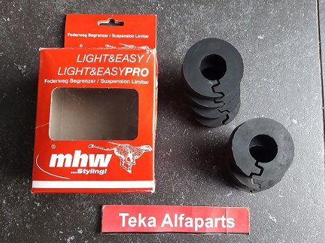 MHW Light & Easy MH42211 Veerwegbegrenzer 22,5mm Bumpstops - 0