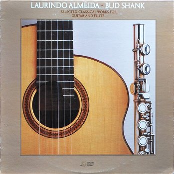 LP - Laurindo Almeide - Bud Shank - klassieke gitaar / flute - 0
