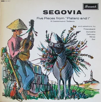 LP - Segovia - Platero and I - klassieke gitaar - 0