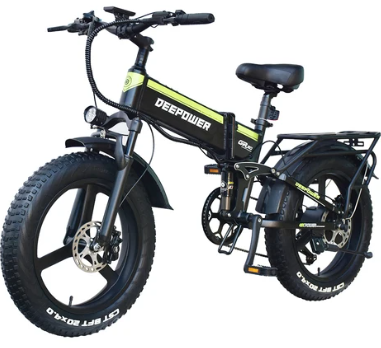 DEEPOWER H20 Pro (GR20) Electric Bike 20*4.0 Inch Fat Tire - 0