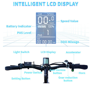 DEEPOWER H26 Pro (GR26) Electric Bike 26*4.0 Inch Fat Tire - 3