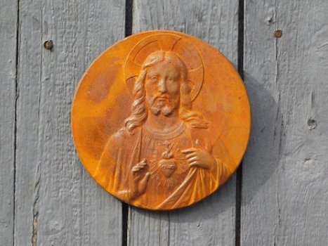 wanddecoratie , Here Jezus , heilig hart - 2