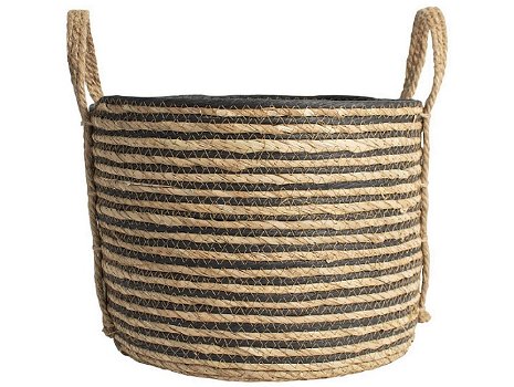 Opbergmand in Jute Ø 32 cm – Gusta – Aanbieding - 0