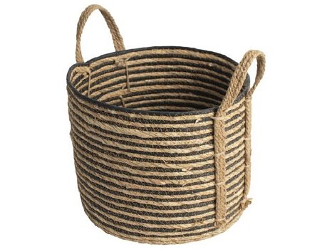 Opbergmand in Jute Ø 32 cm – Gusta – Aanbieding - 1