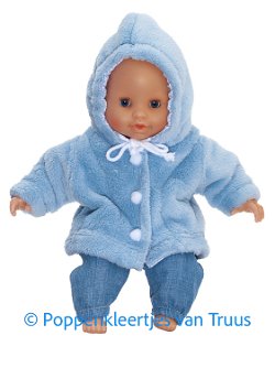 Corolle 30 cm Jasje fluffy/blauw