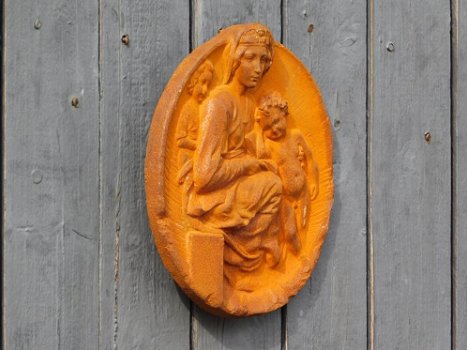 wanddecoratie , Heilige Maria met kindje Jezus - 1