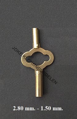 = Carriage klok sleutel = 48382