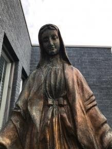 Heilige Madonna , tuinbeeld - 5