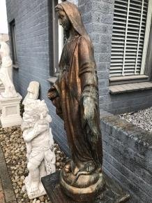 Heilige Madonna , tuinbeeld - 6