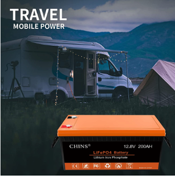 CHINS LiFePO4 Battery 12V 300Ah Lithium Battery - 6