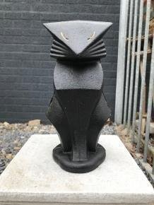 sculptuur van een poes, kat - 3