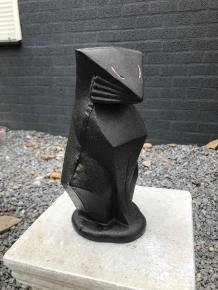 sculptuur van een poes, kat - 6