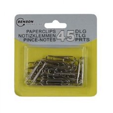 Paperclips pak 45 stuks 