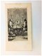 Oude gravure van een kaartspel tussen een dame en twee heren - 0 - Thumbnail