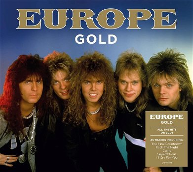 Europe – Gold (3 CD) Nieuw/Gesealed - 0