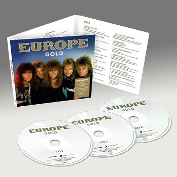 Europe – Gold (3 CD) Nieuw/Gesealed - 1