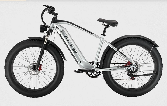 GUNAI MX05 26*4.0 Inch Fat Tire Electric Moped Bike 1000W - 2