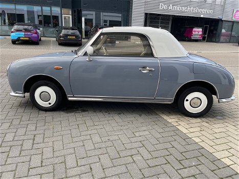 Hele mooie Nissan Figaro in Lapisgrijs - 2