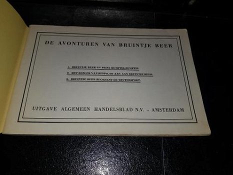 De avonturen van Bruintje Beer achtste serie - 1