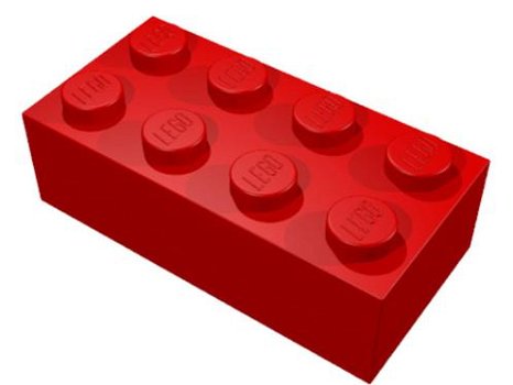 Lego , losse blokjes 4 x2 - 0